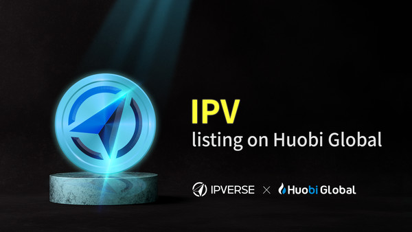 아이피버스 재단 'IPV', 후오비 글로벌 가상화폐 거래소 상장