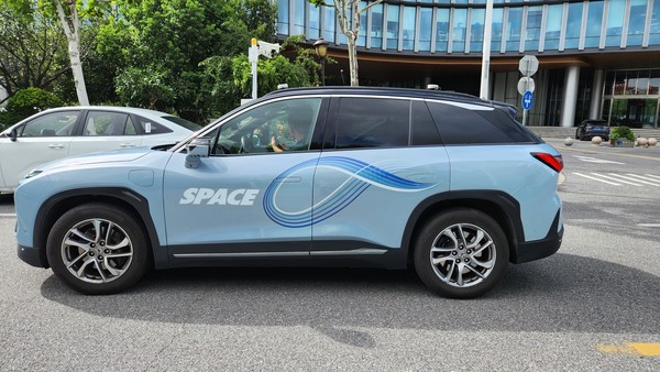 'SPACE'가 독자적으로 개발한 L4급 자율주행차량